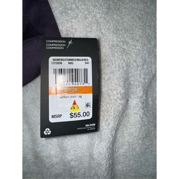 NWT under Armour compression high rise ankle leggings size small - Picture 3 of 5